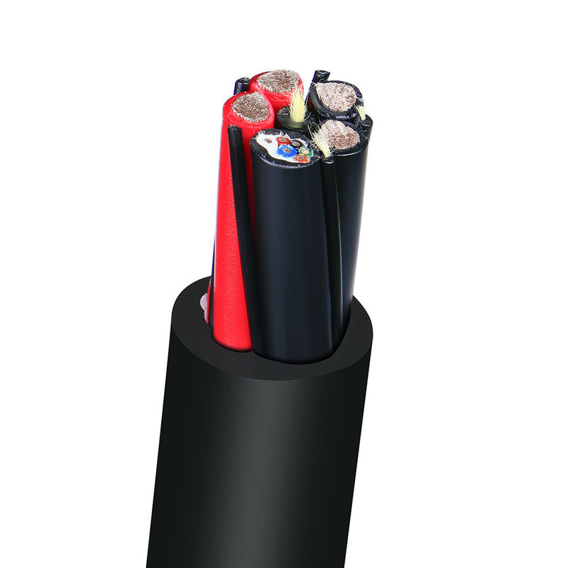 Kabel Bawah Air 22AWG dengan Benang Penghalang Air dan Serat Vectran untuk Aplikasi Kontrol Industri