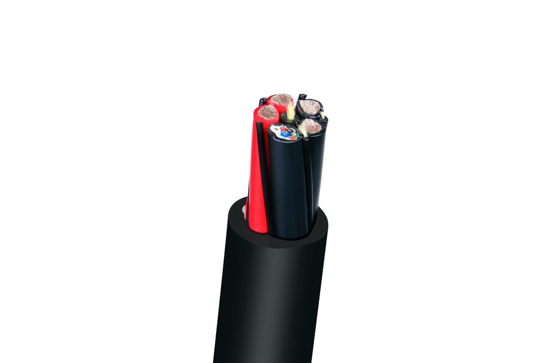 Kabel Bawah Air 22AWG dengan Benang Penghalang Air dan Serat Vectran untuk Aplikasi Kontrol Industri