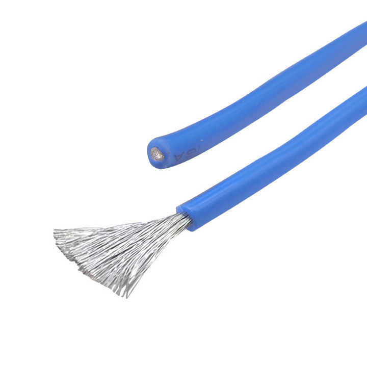 Kabel karet silikon tahan suhu tinggi dengan konduktor tembaga kaleng dan isolasi yang dapat disesuaikan untuk kontrol industri