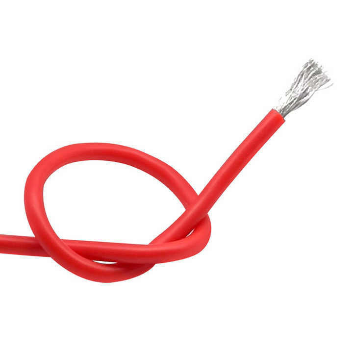 Overhead 18AWG Suhu Tinggi Fleksibel Lembut Silikon Listrik Kawat tahan api Baterai lithium energi baru