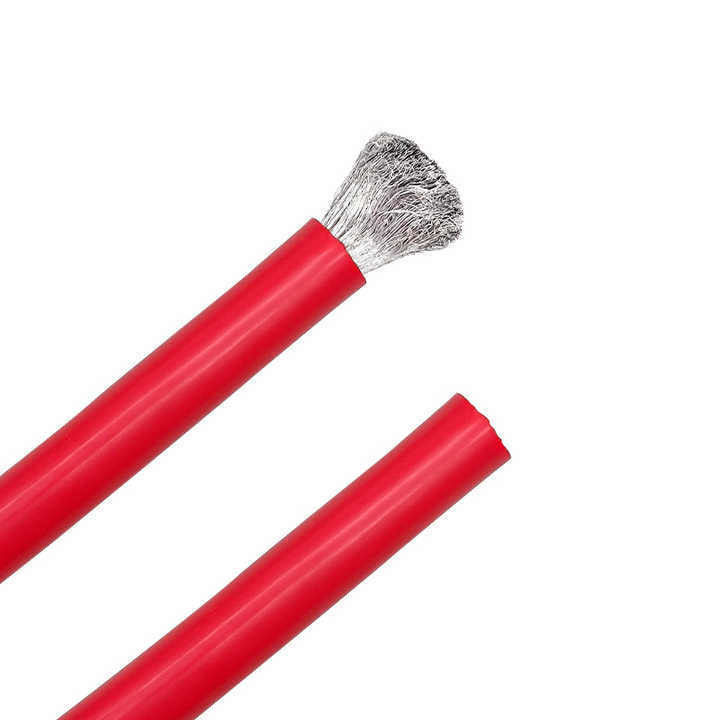 Overhead 18AWG Suhu Tinggi Fleksibel Lembut Silikon Listrik Kawat tahan api Baterai lithium energi baru