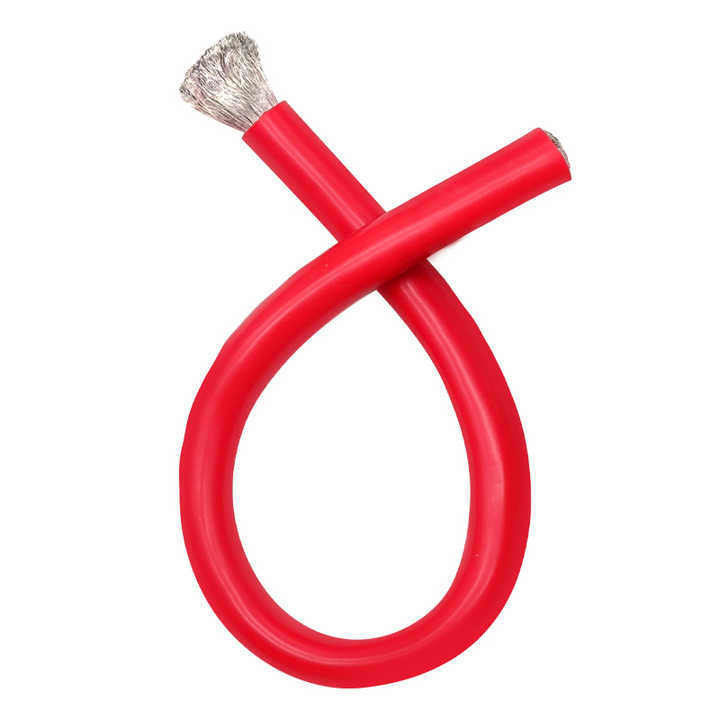 Overhead 18AWG Suhu Tinggi Fleksibel Lembut Silikon Listrik Kawat tahan api Baterai lithium energi baru