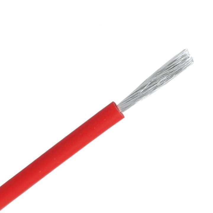 26 AWG Kabel Karet Silikon Listrik Ultra Fleksibel dengan Kawat Tembaga Kaleng
