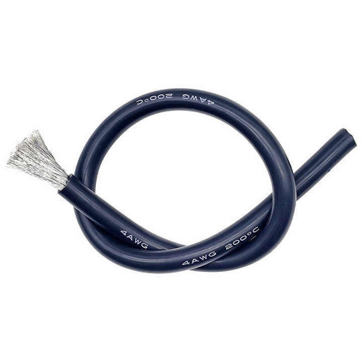 26 AWG Kabel Karet Silikon Listrik Ultra Fleksibel dengan Kawat Tembaga Kaleng