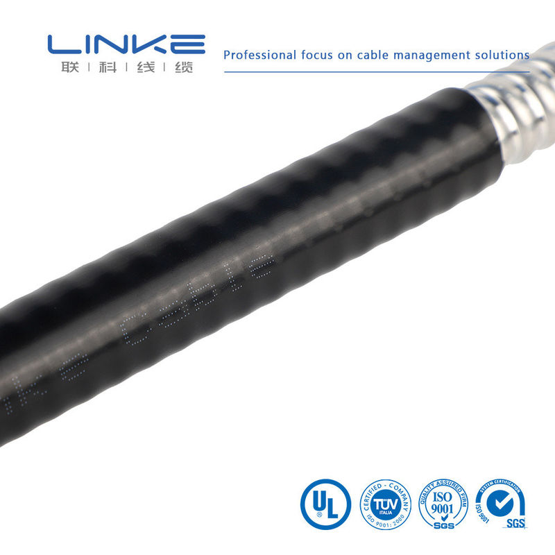 Kabel kontrol lapis baja terisolasi 600V XLPE dengan konduktor tembaga kaleng untuk aplikasi industri