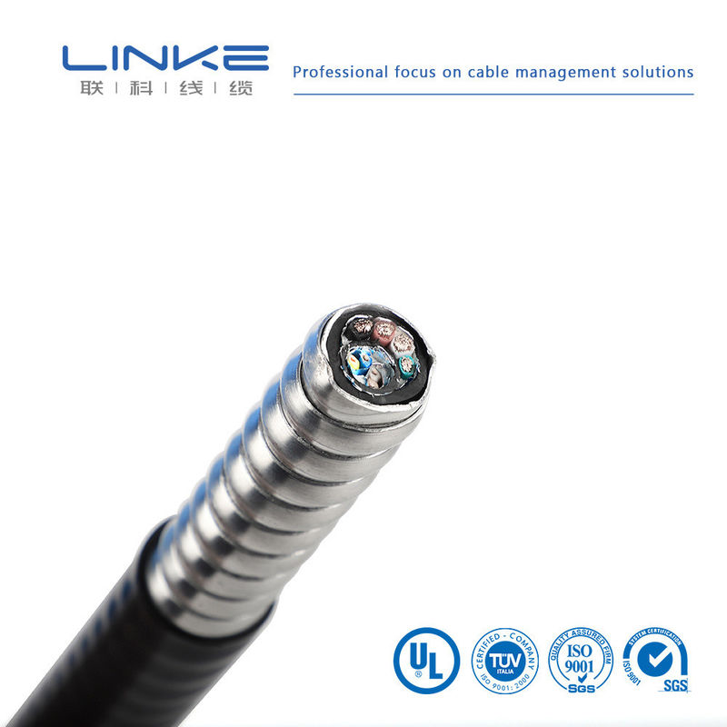 XLPE/PVC/AIA/PVC Kabel Kontrol Pelindung Multi-konduktor Kabel Pelindung 600V dengan XLPE Terisolasi Tegangan Rendah