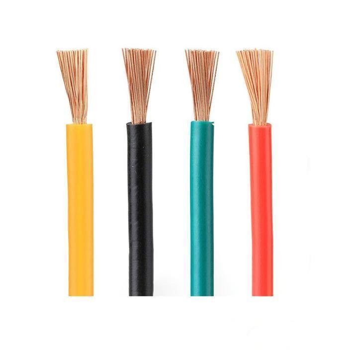 Fleksibel PVC Isolasi Overhead RV Single Core Kabel Untuk Kabinet Kontrol
