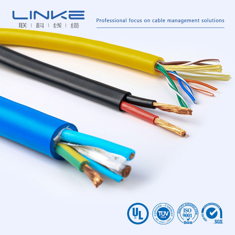60227 IEC 06 Kabel Kontrol Industri RV PVC Kabel Inti Tembaga Terisolasi 300V/500V