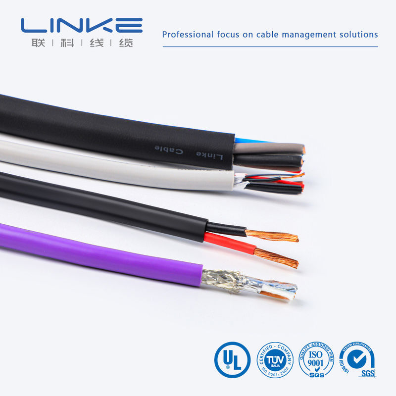 Soft Copper Wire PVC Insulated Industrial Control Cable 60227 IEC 52 53rvv Kabel kontrol multi-inti