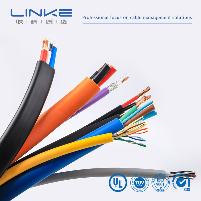 Soft Copper Wire PVC Insulated Industrial Control Cable 60227 IEC 52 53rvv Kabel kontrol multi-inti