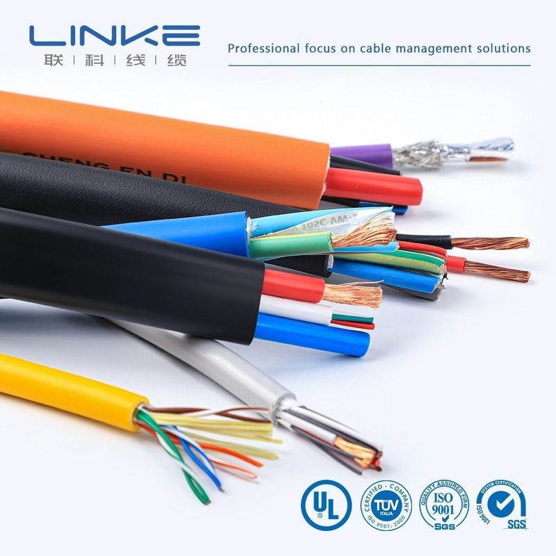 Soft Copper Wire PVC Insulated Industrial Control Cable 60227 IEC 52 53rvv Kabel kontrol multi-inti