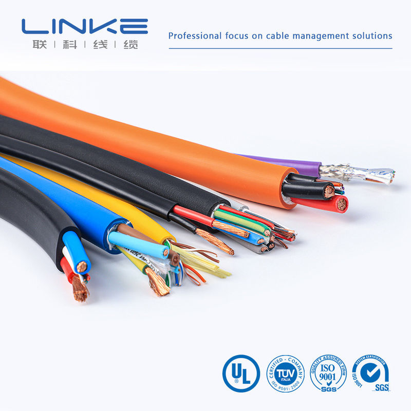 Soft Copper Wire PVC Insulated Industrial Control Cable 60227 IEC 52 53rvv Kabel kontrol multi-inti