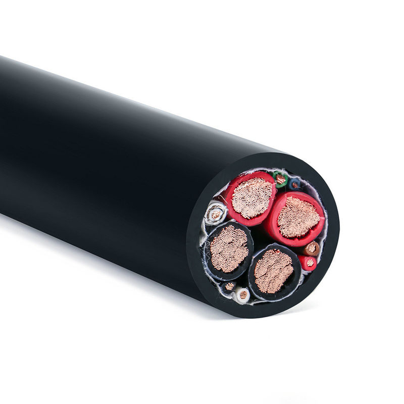 UL 600V 16AMP 3*14AWG+1*18AWG AC EV Wire EV Charging Cable dengan konduktor tembaga bebas oksigen