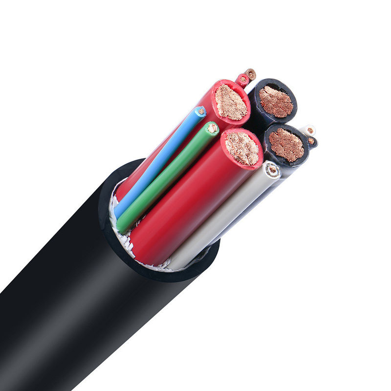 UL 600V 16AMP 3*14AWG+1*18AWG AC EV Wire EV Charging Cable dengan konduktor tembaga bebas oksigen