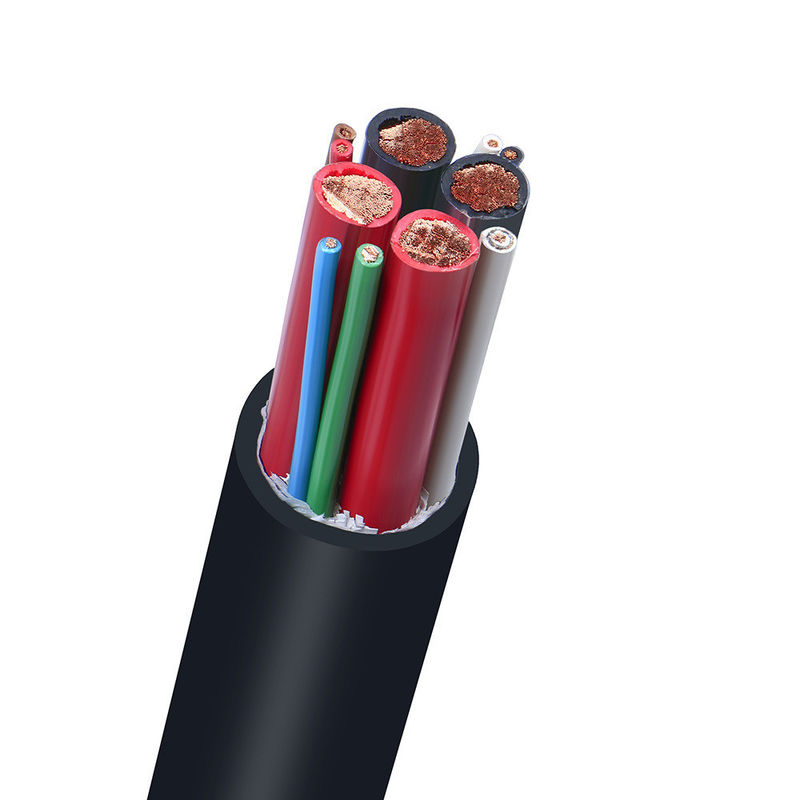 UL 600V 16AMP 3*14AWG+1*18AWG AC EV Wire EV Charging Cable dengan konduktor tembaga bebas oksigen