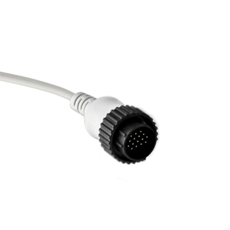 10 Led EKG EEG EKG Kabel untuk Schille Bionet Monitor Pasien TPE Terisolasi Lead Wire