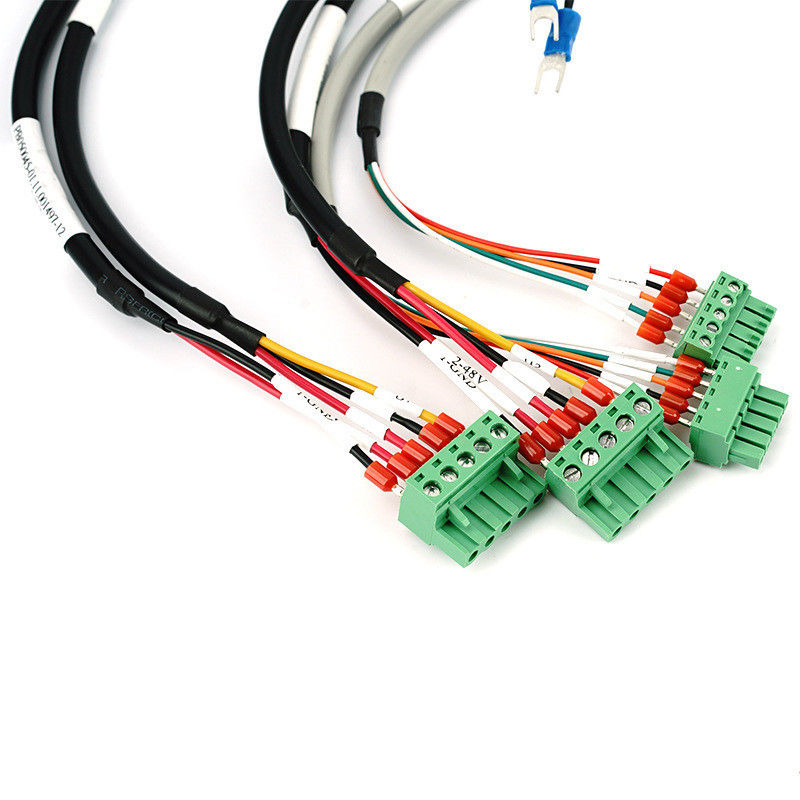 Kabel Medis Bulat Kabel Wire Harness Untuk Low Medium Voltage Peralatan Elektronik OEM Diagnostic Medical Device Harness wi