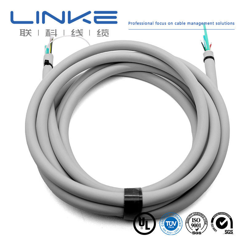 Mobil GPS Medical Wiring Harness Dengan Core Tembaga Dan Silikon Jacket Kabel Konektor Medis
