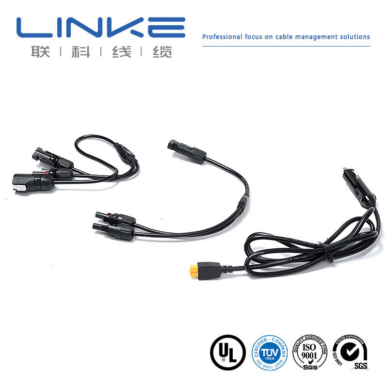 Power Harness dengan kabel listrik fotovoltaik yang disesuaikan dan bahan inti kawat kaleng