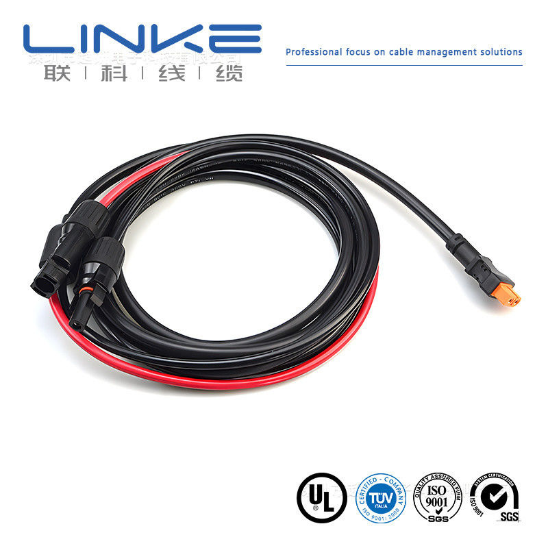 Power Harness dengan kabel listrik fotovoltaik yang disesuaikan dan bahan inti kawat kaleng