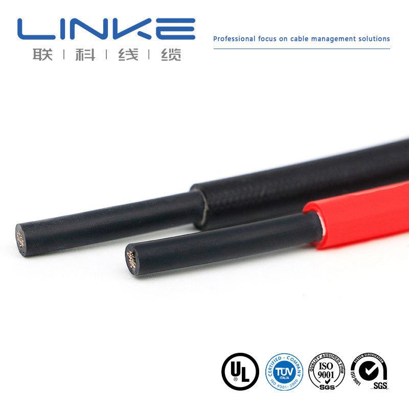 Kabel Daya Penyimpanan Energi 1000V 60A 100A 120A Kustom Bersertifikasi UL TUV dengan 600V/1000V DC untuk Aplikasi Fotovoltaik Surya