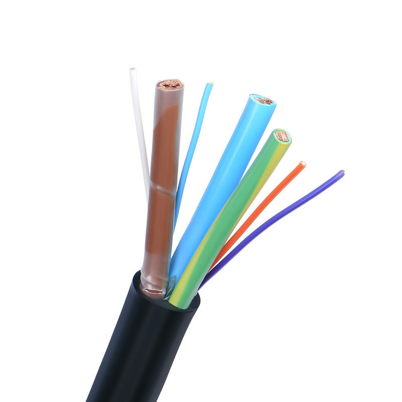 Kabel optik hibrida serat tembaga jenis Kabel komposit serat optik daya