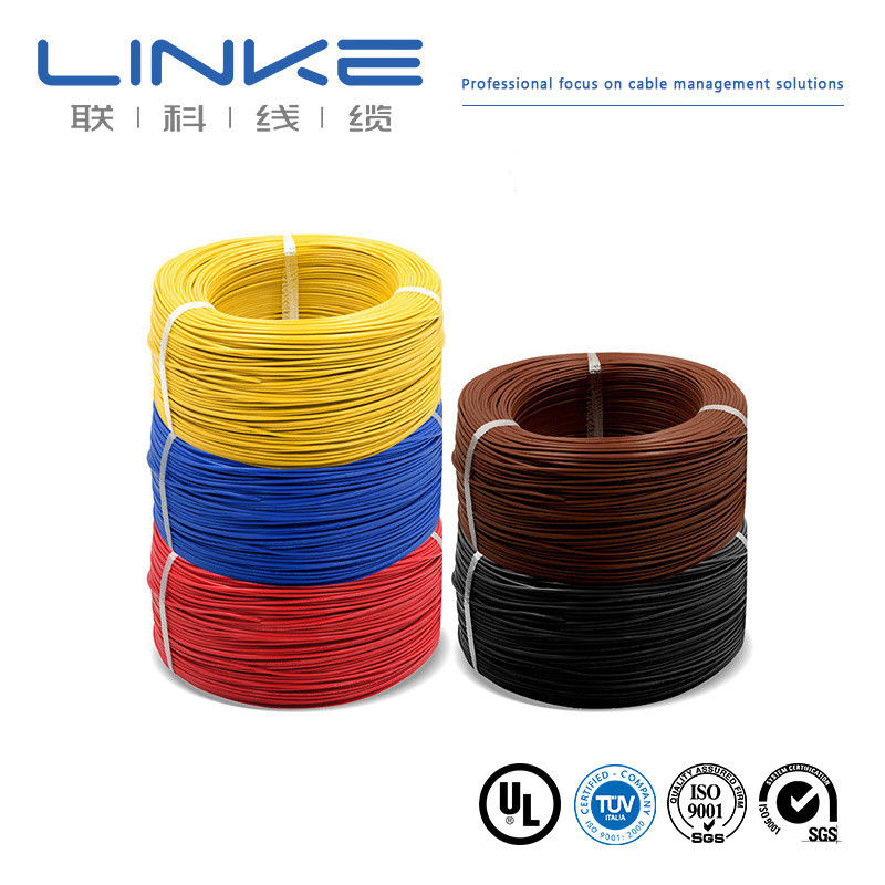 Three Color Line Connection PVC Insulated UL10070 Flexible Wire with Tinned Wire Core