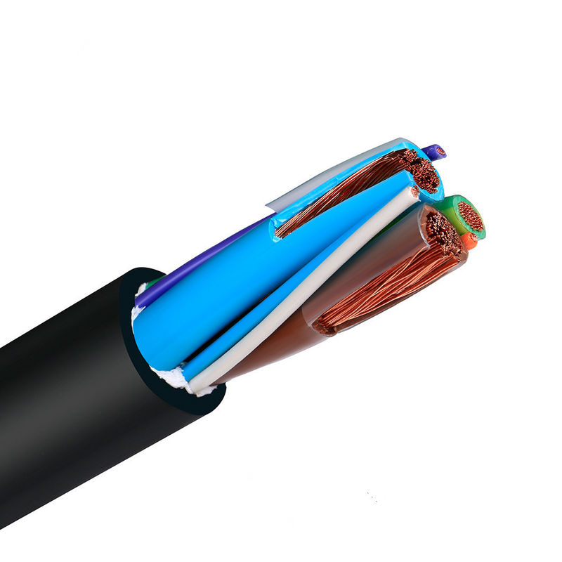 Single Core Shielded Electric Car Wire EV Cable 6AWG 14AWG Energy High Voltage Wire Jaket Karet Silikon