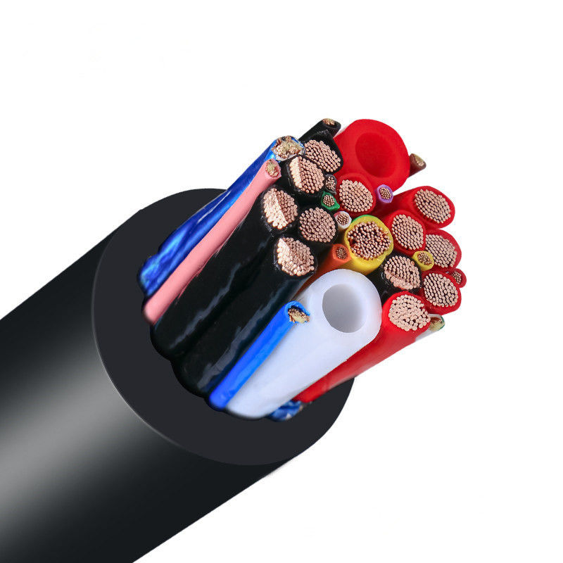 Single Core Shielded Electric Car Wire EV Cable 6AWG 14AWG Energy High Voltage Wire Jaket Karet Silikon