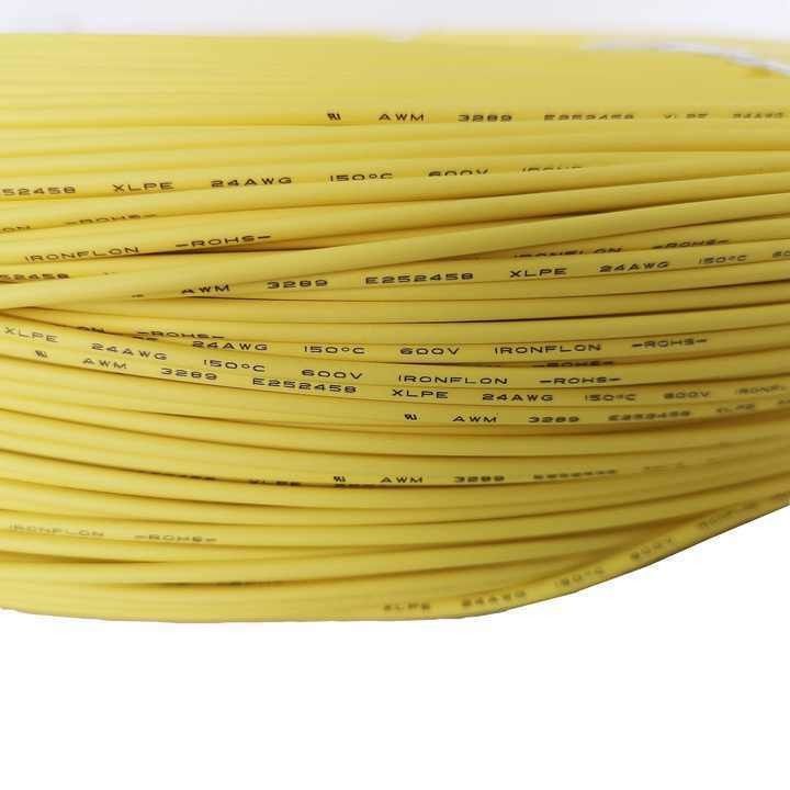 UL3289 24AWG Kabel Daya Kabel Listrik Pasokan Kabel 2.5mm Panas Tembaga Kawat Otomotif EV Baterai Harness