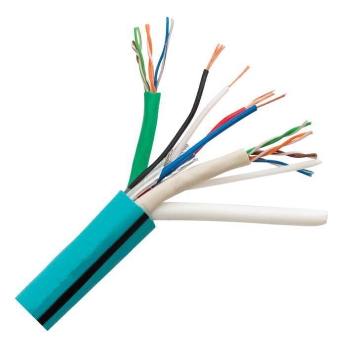 Kabel Koaksial Tembaga Bare 750hm 100 Meter Rg174 Kabel dengan Jacket PVC arus 300V