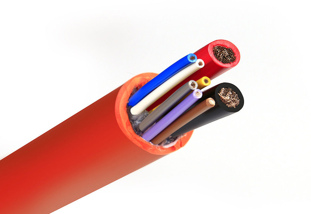 Kabel Pengisian EV 450/750V bersertifikat TUV dengan konduktor tembaga kaleng untuk pengisian AC