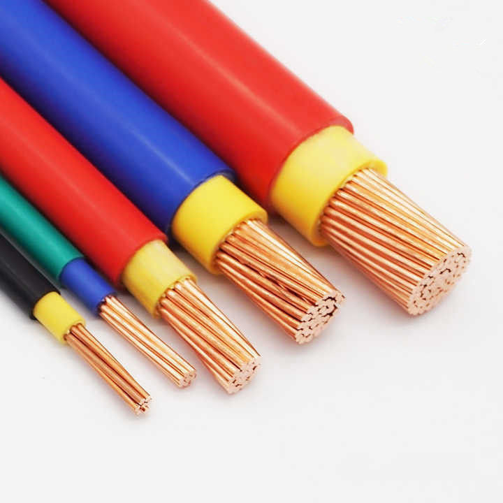 Kawat Tin Multiple Core PVC Kawat Listrik untuk Fleksibel dalam Persyaratan Pelanggan