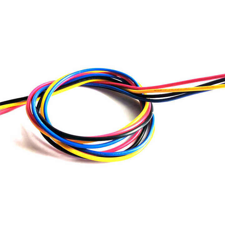 4 Core PVC terisolasi Twisted Pair Shielded Industrial Ethernet Profinet Kabel untuk aplikasi industri