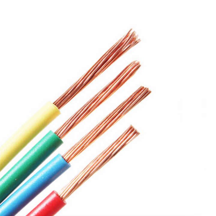 LK-604 Direct Supply 2.5mm Single Core Tined Copper Electrical Wire dengan 300-600V Rated Voltage PVC Insulated Copper Cable