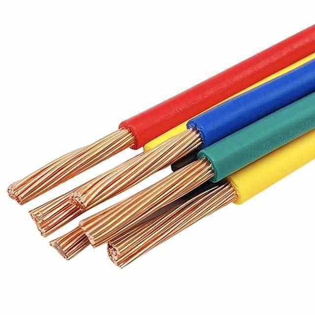 LK-604 Direct Supply 2.5mm Single Core Tined Copper Electrical Wire dengan 300-600V Rated Voltage PVC Insulated Copper Cable