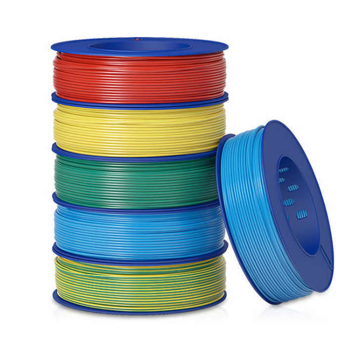 PVC Sheath 1.5mm 2.5mm 6mm 20mm House Flexible Wiring Tembaga Kawat dan Kabel Listrik