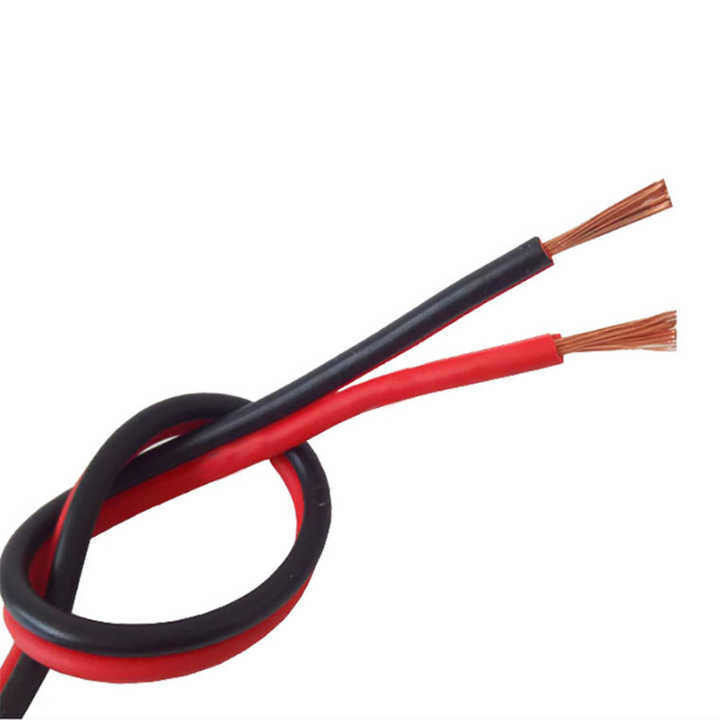 UL2468 PVC Isolasi 2 Core Tembaga Speaker Wire Kabel Fleksibel 300V Nomor