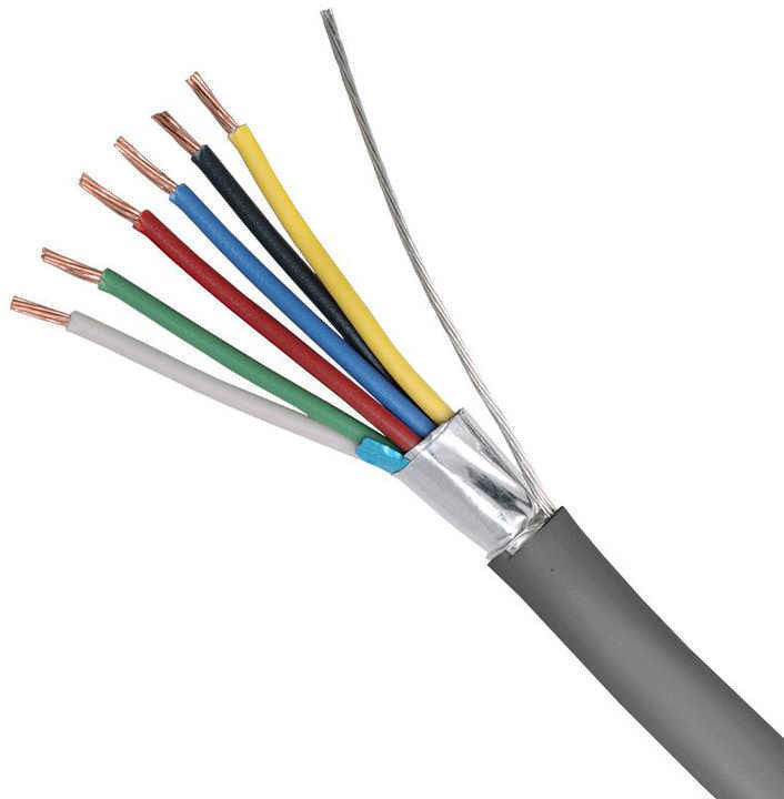 PVC Isolasi Kvv Kabel Kabel Listrik 1.5sqmm Untuk Multiple Core
