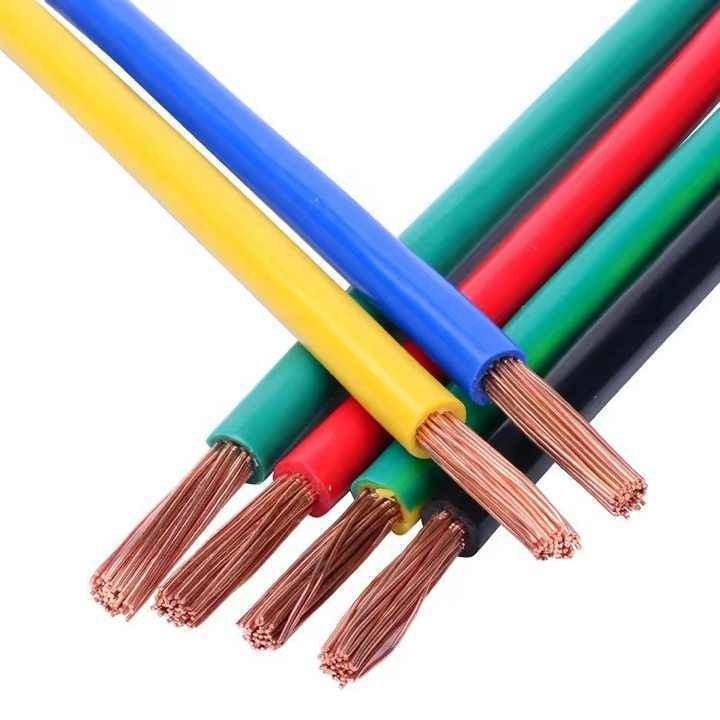 Kabel Kabel Listrik Multi Core Fleksibel Tembaga RVV Kabel dengan 2 atau 3 Inti