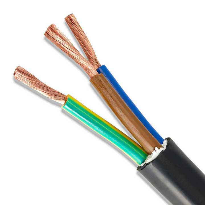 Tinta Tembaga Kabel Kontrol Multi Core Wire 300V Untuk Kontrol Peralatan Kabel isolasi tegangan tinggi