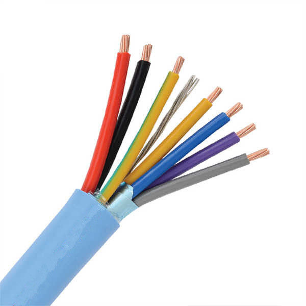 Tinta Tembaga Kabel Kontrol Multi Core Wire 300V Untuk Kontrol Peralatan Kabel isolasi tegangan tinggi