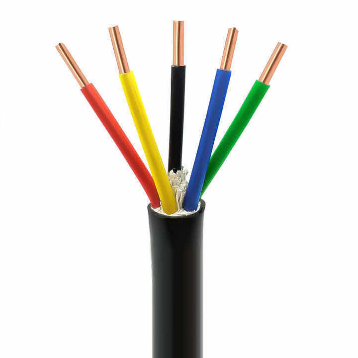 Tinta Tembaga Kabel Kontrol Multi Core Wire 300V Untuk Kontrol Peralatan Kabel isolasi tegangan tinggi