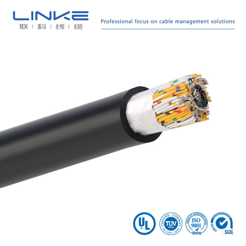 Kabel kontrol peralatan komunikasi UL dengan inti tembaga fleksibel dan isolasi PVC