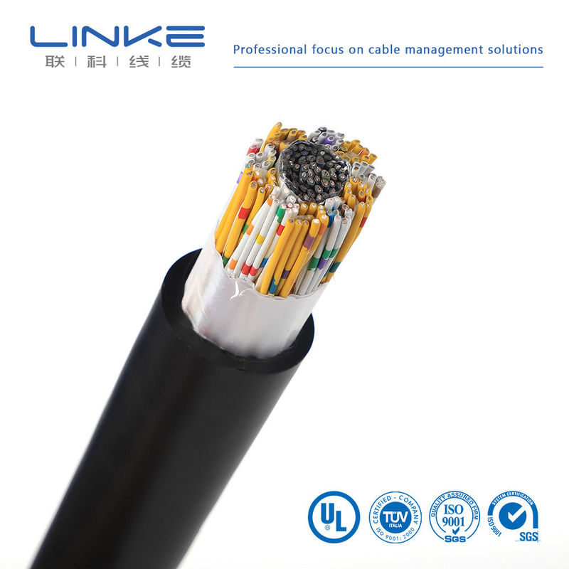 Kabel kontrol peralatan komunikasi UL dengan inti tembaga fleksibel dan isolasi PVC