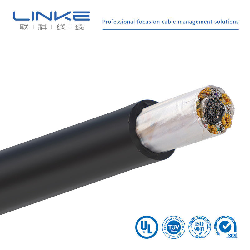 Kabel kontrol peralatan komunikasi UL dengan inti tembaga fleksibel dan isolasi PVC