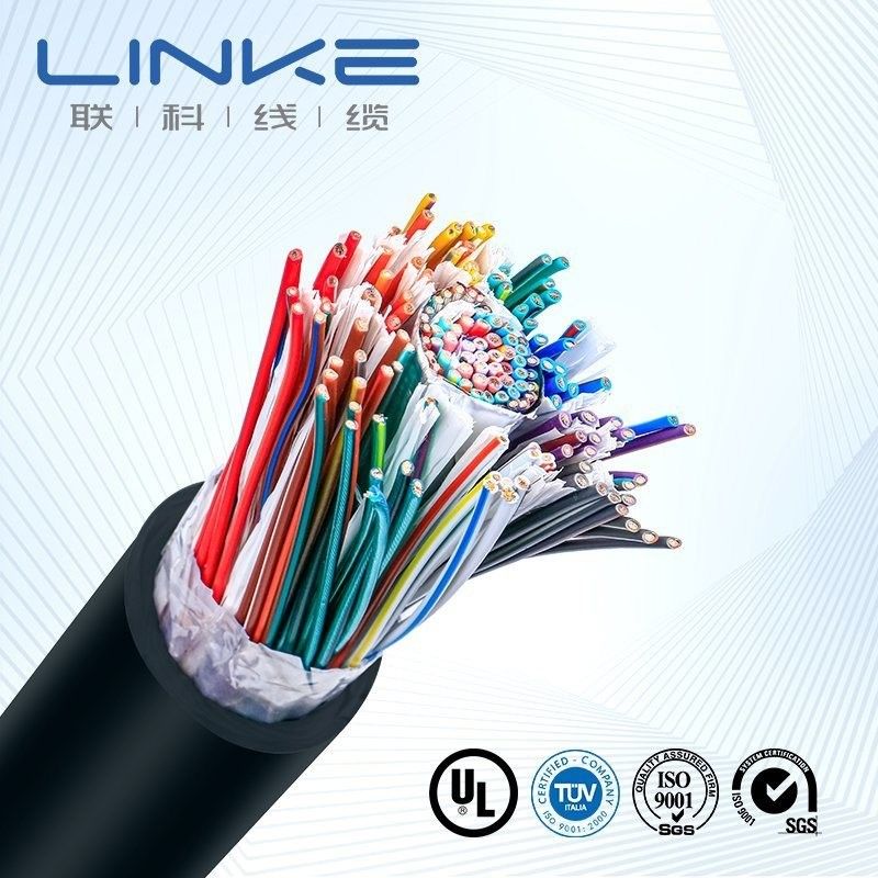 Kabel termokopel Tipe K dengan lapisan silikon dan rentang suhu yang luas