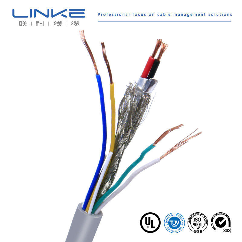 Kabel Tegangan Menengah Kabel Kabel Kawat Terisolasi PVC Multi-Core UL2464