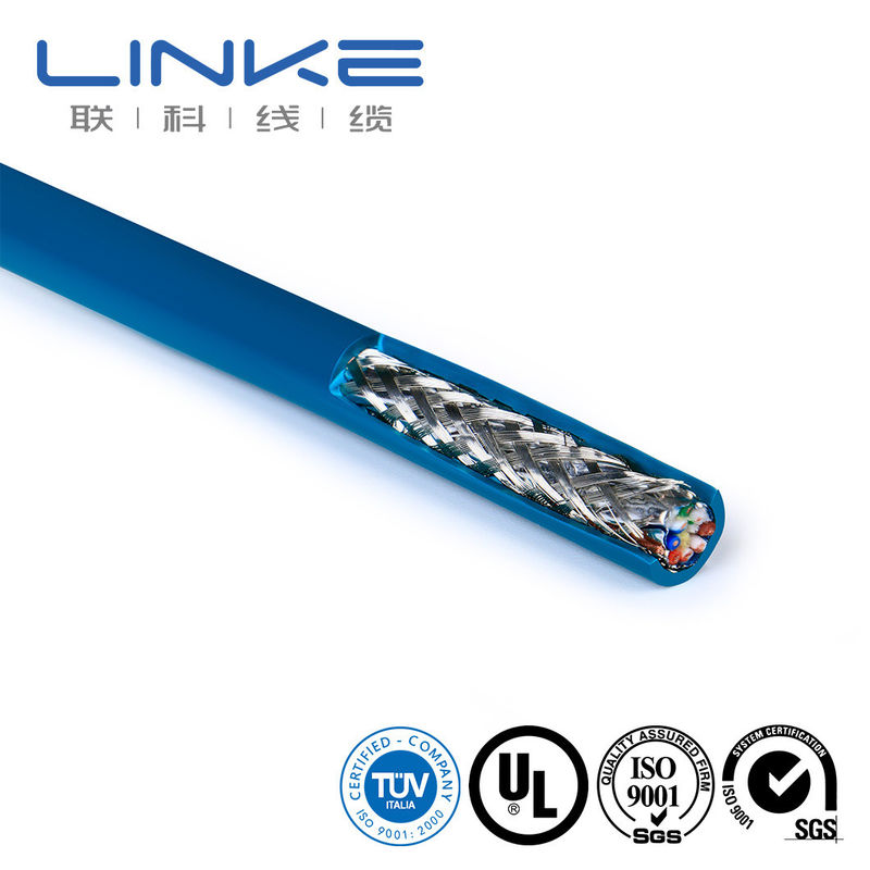 UL20276 Kabel listrik multi-inti dengan 24AWG 18AWG Shielded Twisted Pair Wire untuk aplikasi kinerja tinggi