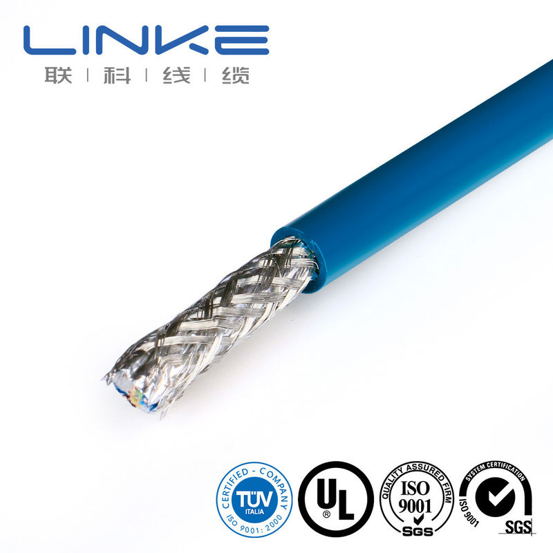 UL20276 Kabel listrik multi-inti dengan 24AWG 18AWG Shielded Twisted Pair Wire untuk aplikasi kinerja tinggi